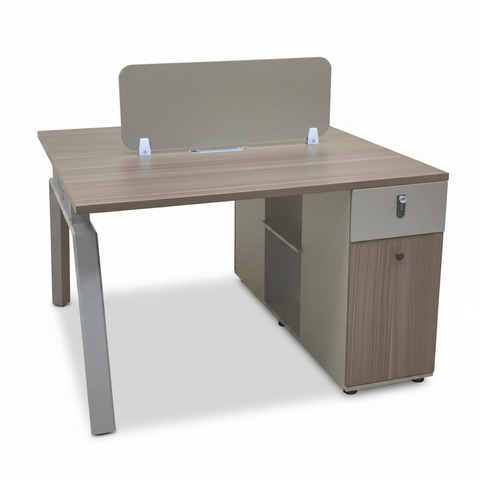 Two Person Work Station IH 2170 | Dual Office Desk UAE