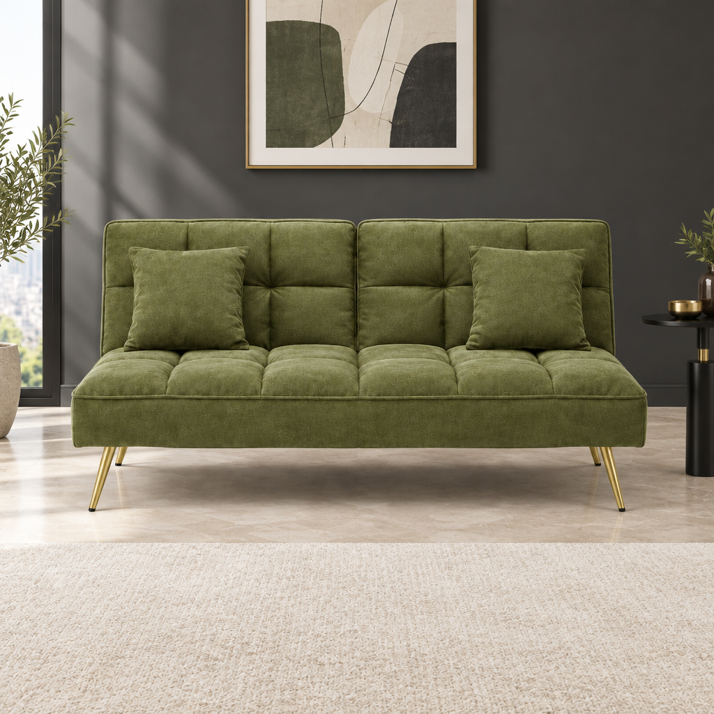 Green Sofa Cum Bed IH-HS1117A UAE