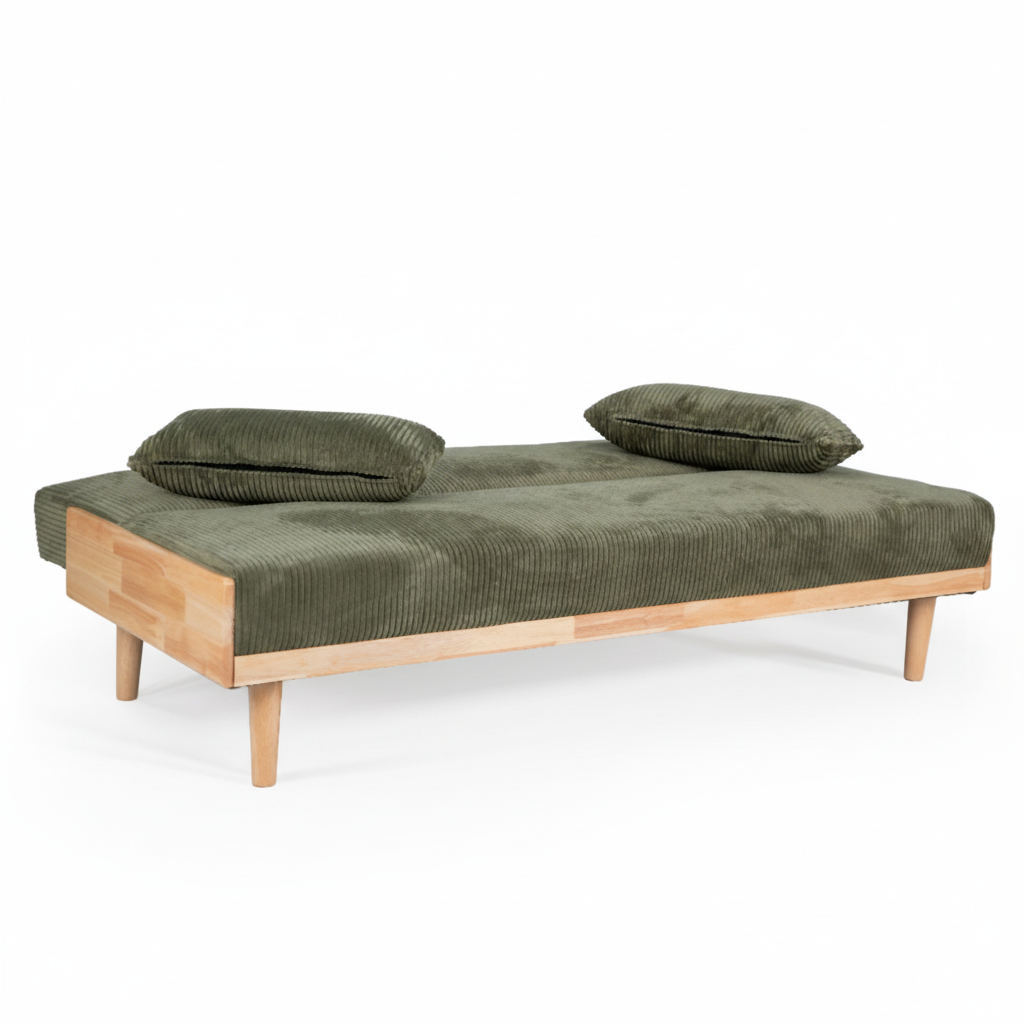 Sofa Cum Bed Green IH SB-1172 | Convertible Sofa Bed UAE | Dubai Abu Dhabi Sharjah