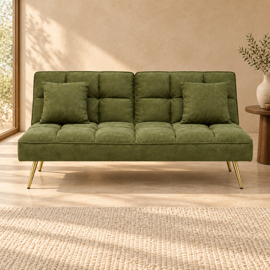 Green Sofa Cum Bed IH-HS1117A UAE