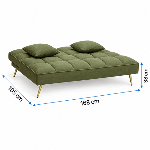 Green Sofa Cum Bed IH-HS1117A UAE
