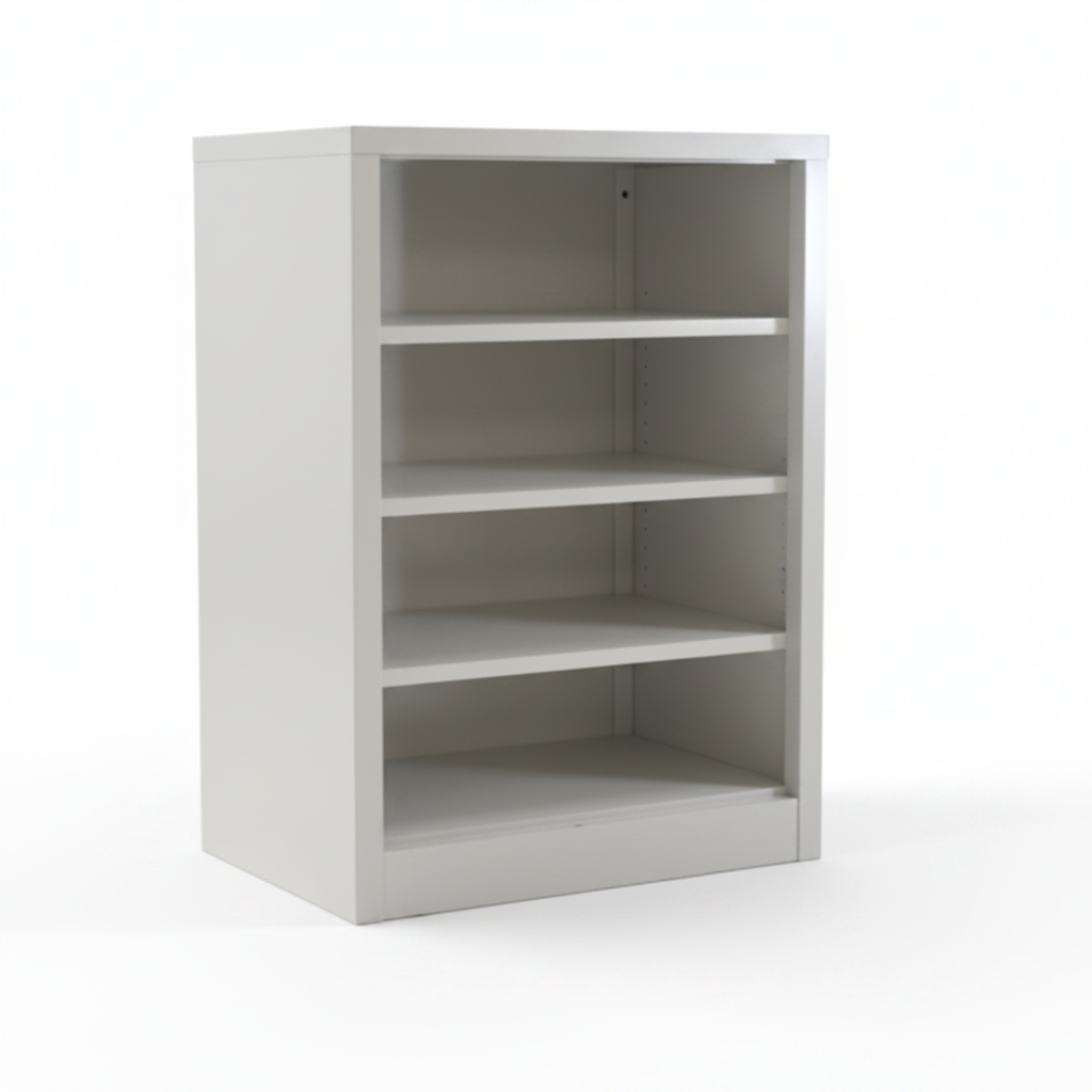 Metal Shoe Rack Without Doors | 4-Shelf Steel Organiser | IHF10