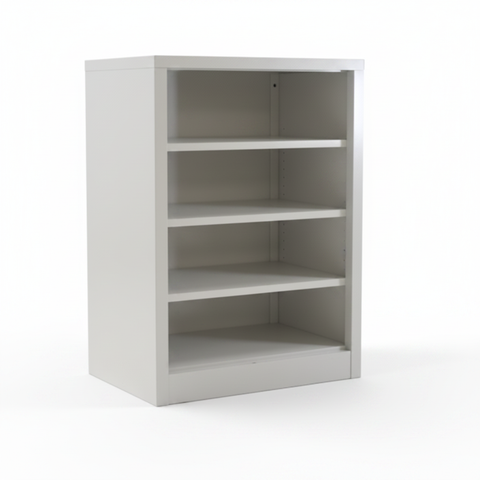 Metal Shoe Rack Without Doors | 4-Shelf Steel Organiser | IHF10