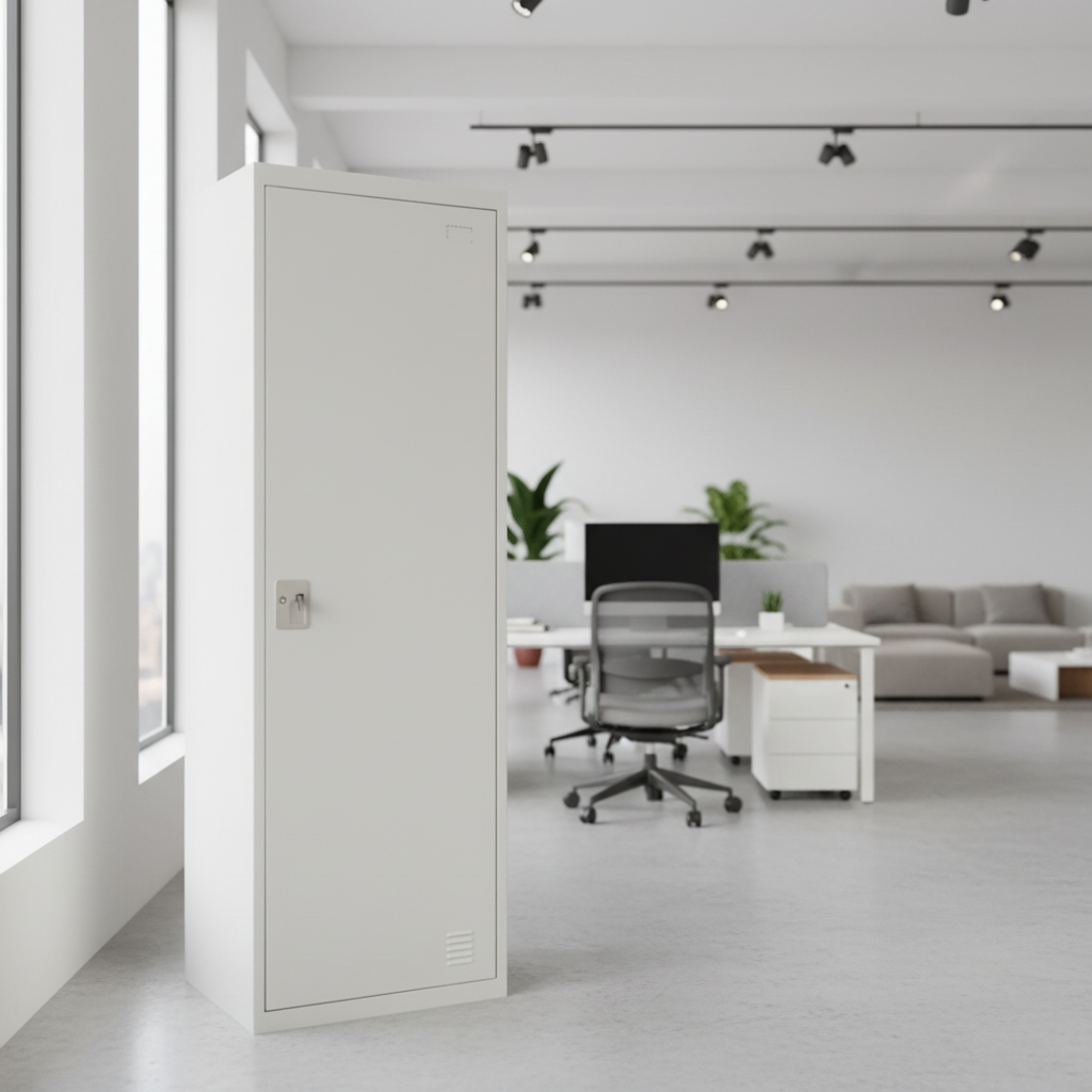 Metal One Door Locker IH CC8T | Grey Storage Cabinet UAE