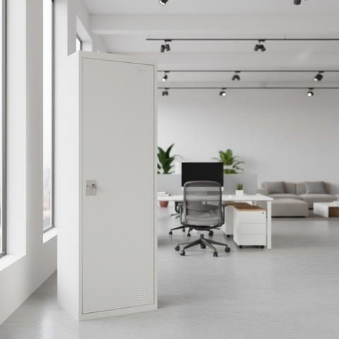 Metal One Door Locker IH CC8T | Grey Storage Cabinet UAE