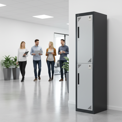 GO 2-Tier Steel Storage Locker | Model GO-T2 (FYD-G002) – UAE