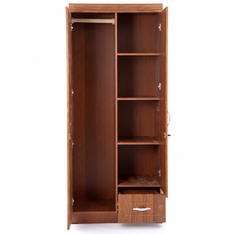 Wooden Wardrobe IH 8821 | Premium Storage Cabinet UAE | Dubai, Abu Dhabi & All Emirates