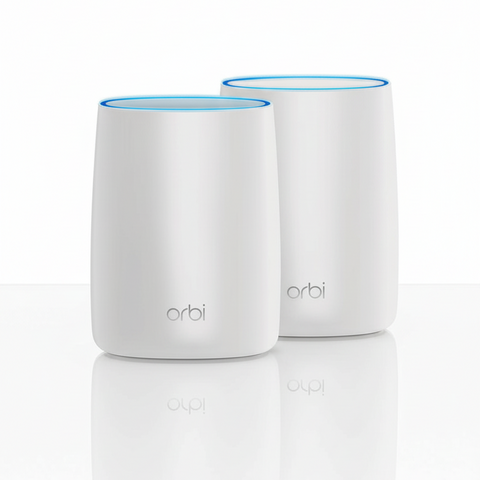 Netgear Orbi RBK50 Tri-Band Mesh WiFi System 3Gbps Router + Satellite UAE