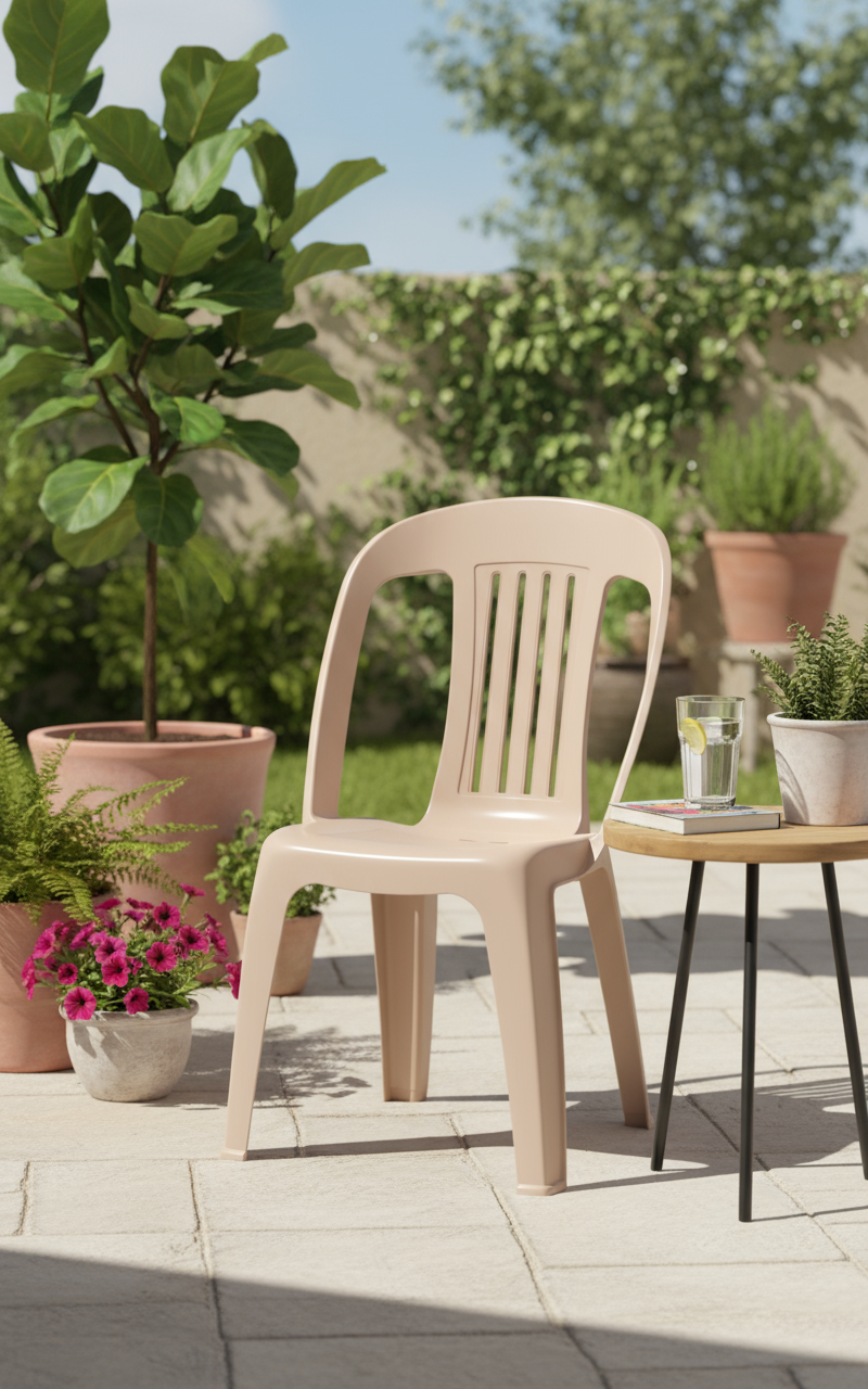Contessa Chair Beige - Premium Outdoor Furniture UAE | Dubai Abu Dhabi Sharjah