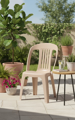Contessa Chair Beige - Premium Outdoor Furniture UAE | Dubai Abu Dhabi Sharjah