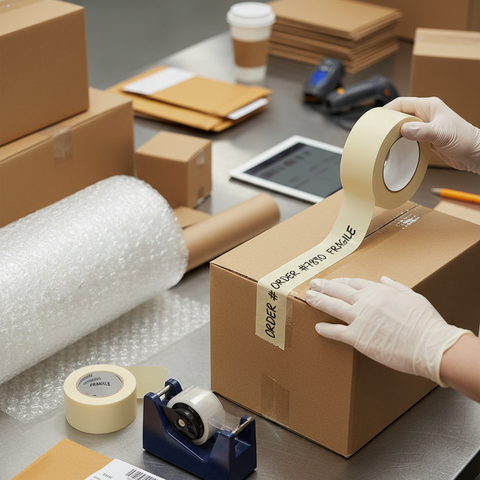 Masking Tape 25 yd x 1.5 inches - INFINI HOMES Premium Quality