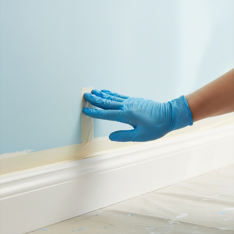 INFINI HOMES Masking Tape 15 yd x 2 inches - Premium Quality for Painting & DIY Projects