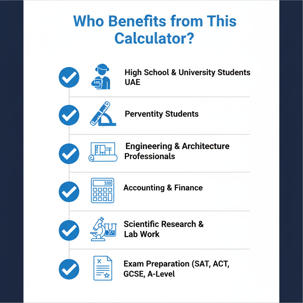 Scientific Calculator 552 Functions - Black | Student & Professional Calculator UAE