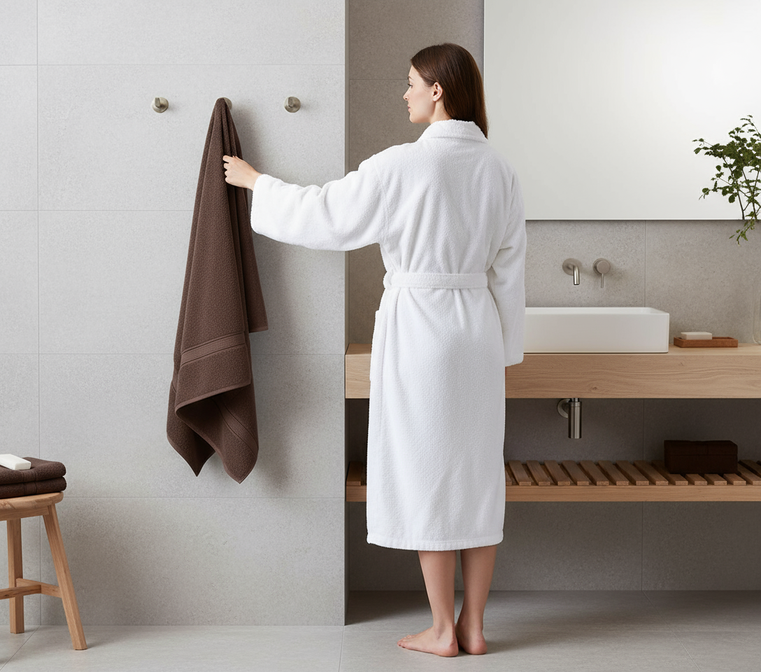 Premium Daffodil Dark Beige Face Towel Set UAE Dubai - 500 GSM Cotton 24 Pack Natural