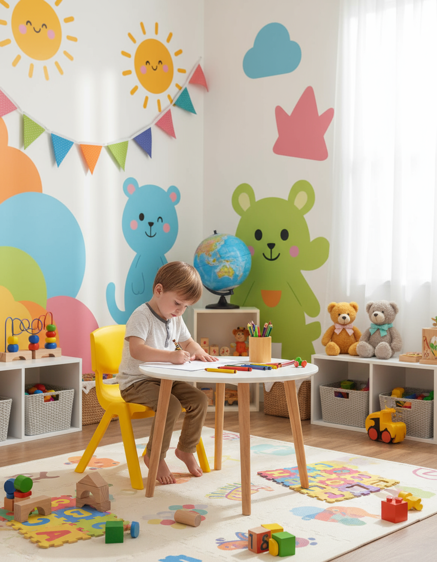 Premium Plastic Junior Deluxe Chair Yellow - Kids Furniture UAE | Dubai Abu Dhabi Sharjah