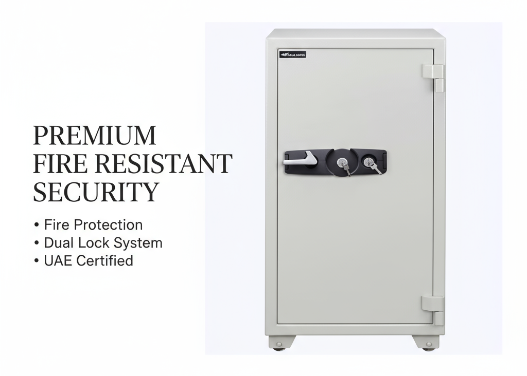 Eagle Fire Resistant Safe SS-150K+K | Premium Security Safe UAE | Dubai Abu Dhabi Sharjah