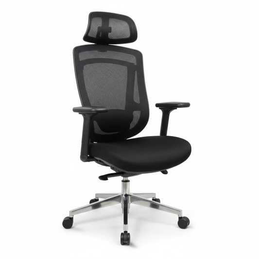 Ergonomic Office Chair High Back with 3D Headrest - Comfy HB Mesh Chair UAE