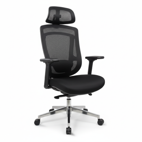 Ergonomic Office Chair High Back with 3D Headrest - Comfy HB Mesh Chair UAE