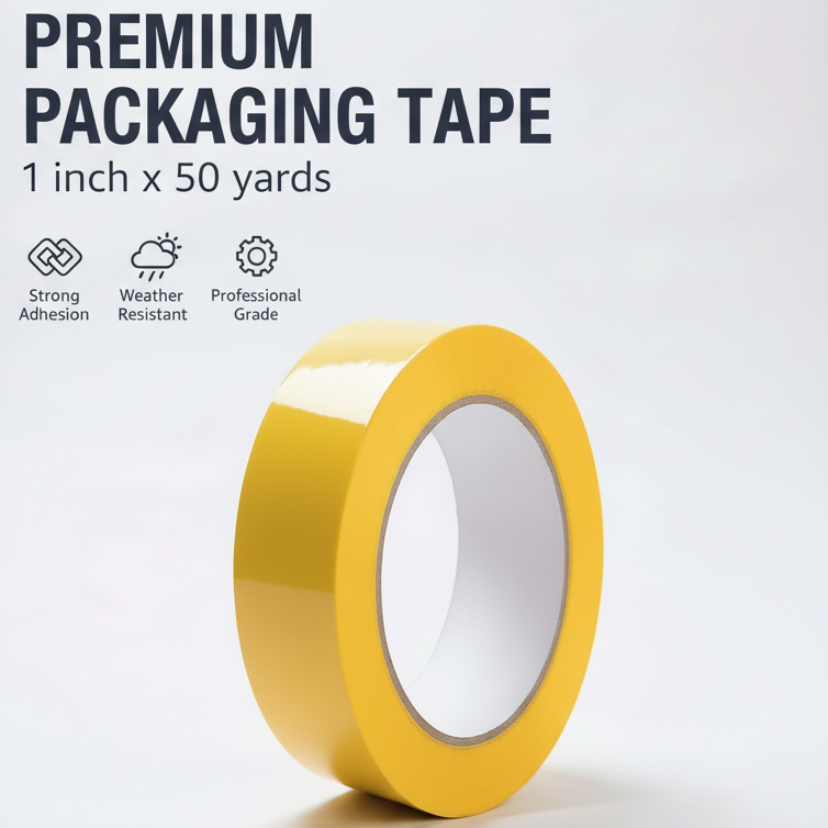 Tape 1 inch 50 Yards - INFINI HOMES Premium Packaging