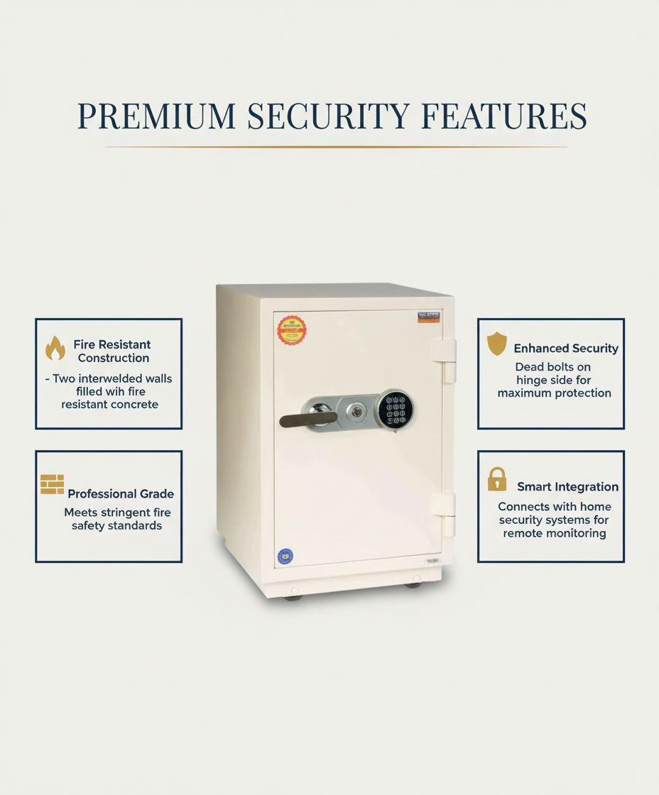Valberg FRS-66 EL Fire Resistant Safe UAE - Premium Security Storage Dubai