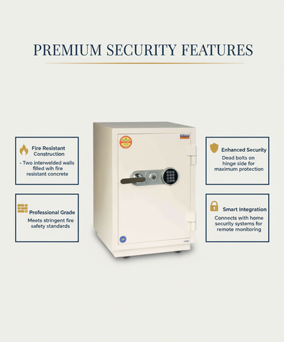 Valberg FRS-66 EL Fire Resistant Safe UAE - Premium Security Storage Dubai