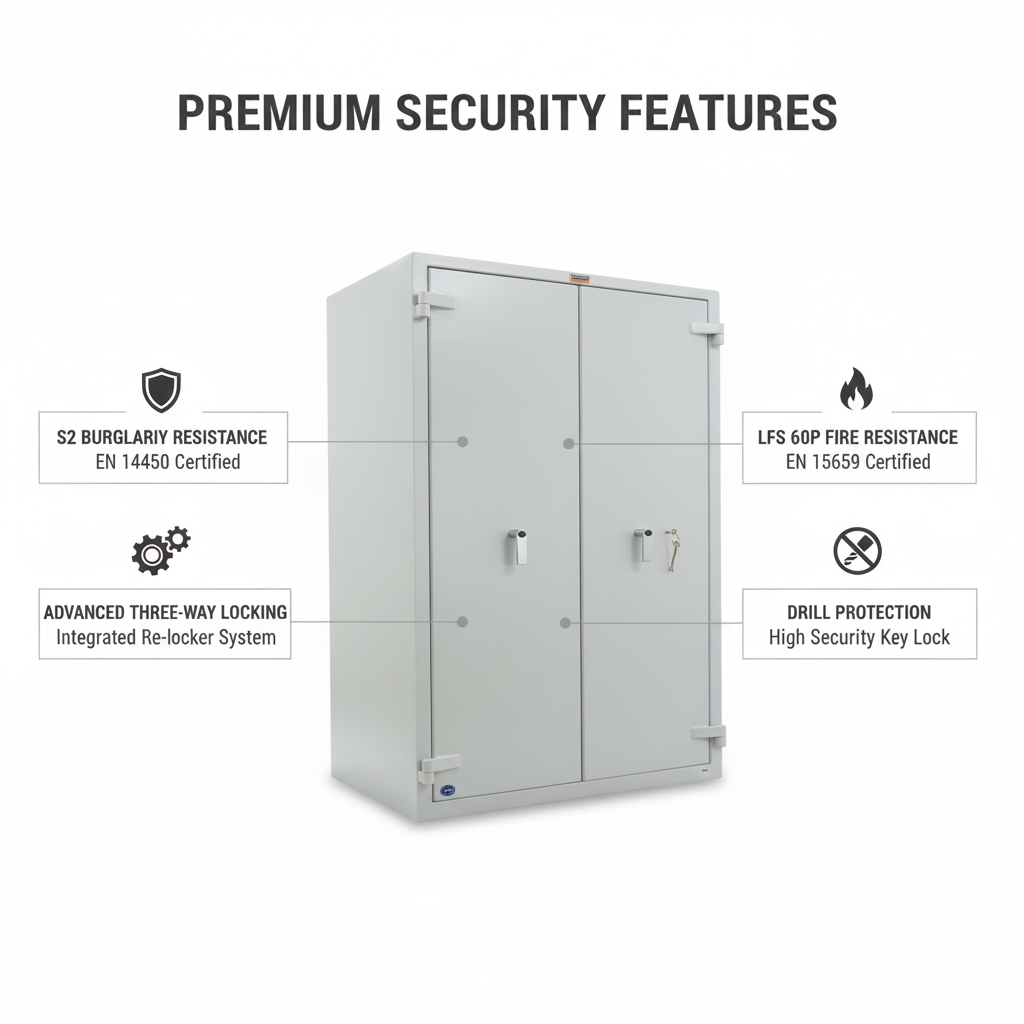 Valberg FSB-1993 KL Fire Resistant Safe UAE - Premium Security Storage Dubai