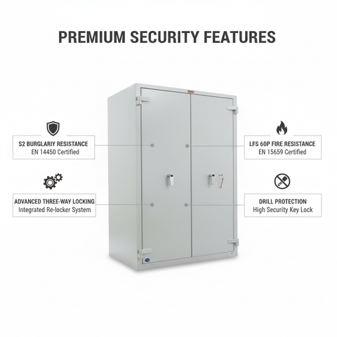 Valberg FSB-1993 KL Fire Resistant Safe UAE - Premium Security Storage Dubai
