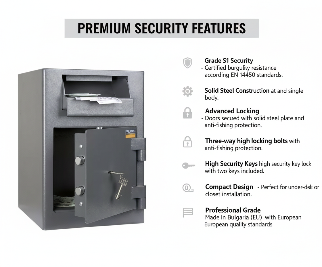 Valberg ASD-19 KL Night Safe - Grade S1 Security Safe Dubai UAE