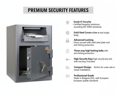 Valberg ASD-19 KL Night Safe - Grade S1 Security Safe Dubai UAE