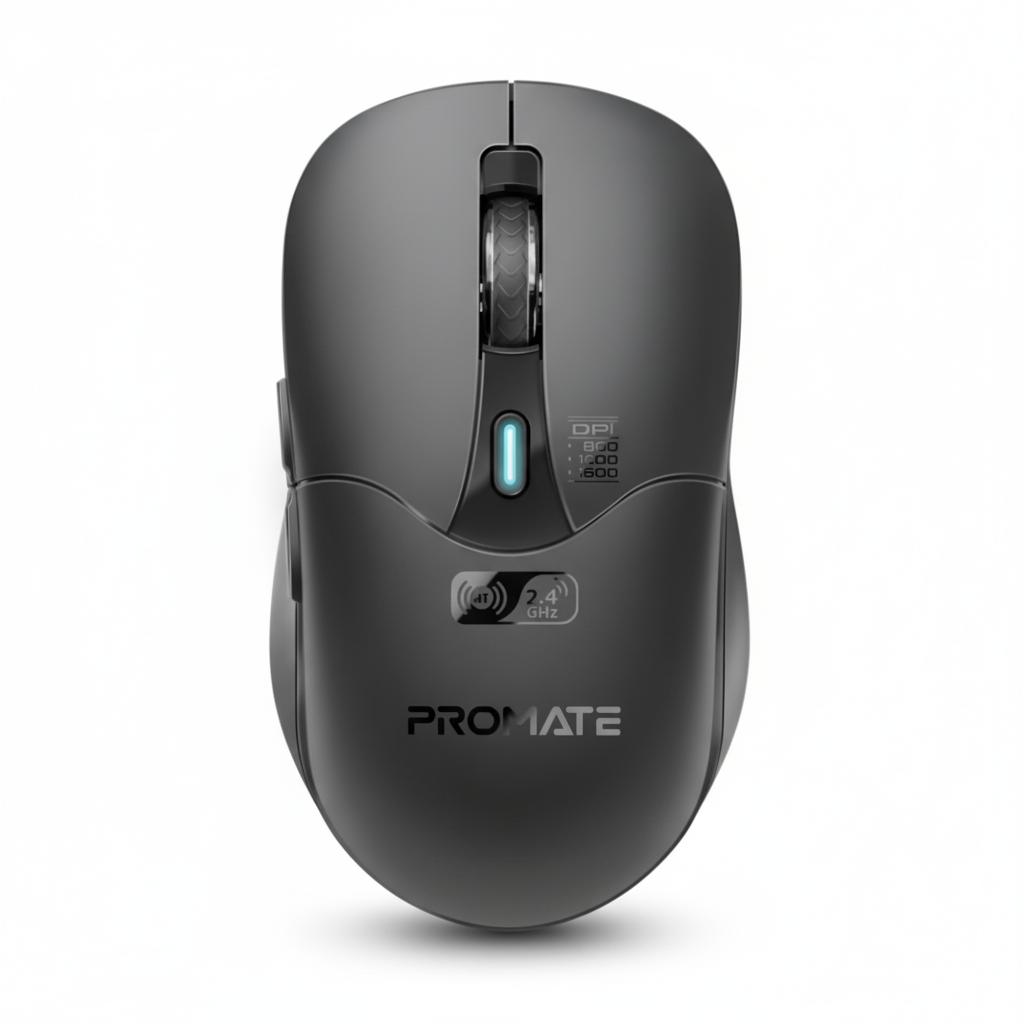 Promate Samo Wireless Mouse 500mAh - Rechargeable 1600 DPI Professional Mouse | UAE Stock | Dubai, Abu Dhabi, Sharjah, Ajman, Fujairah, RAK & UAQ