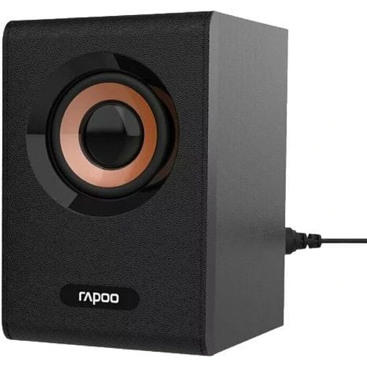 Rapoo A80 Compact Stereo Speaker Black – USB Powered Desktop Audio | UAE