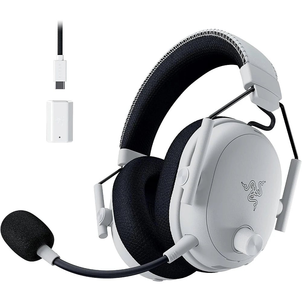 Razer BlackShark V3 Pro Wireless ANC Gaming Headset White | UAE Delivery to Dubai, Abu Dhabi, Sharjah & All Emirates