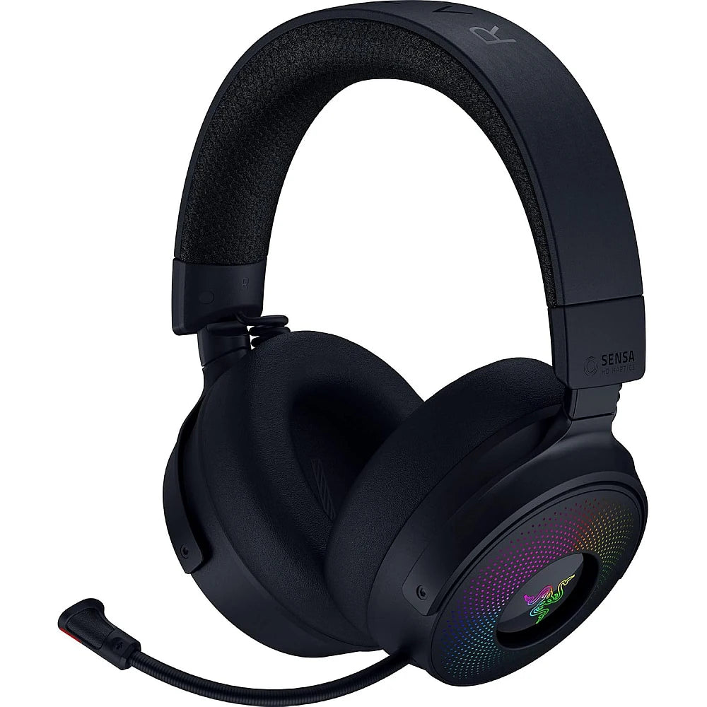 Razer Kraken V4 Pro Wireless Gaming Headset UAE | OLED Hub & HD Haptics | Dubai, Abu Dhabi, Sharjah Delivery