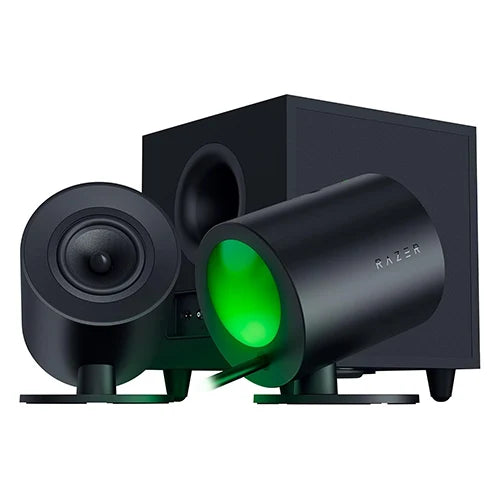 Razer Nommo V2 Pro 2.1 Gaming Speakers Black UAE | THX Spatial Audio & Wireless Subwoofer