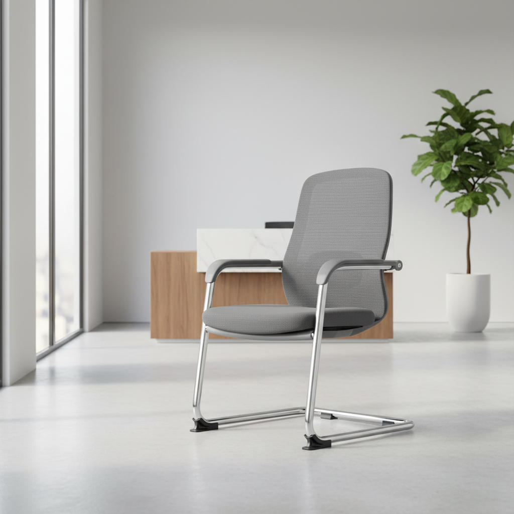 Mesh Visitor Chair in Office Reception Area – Dubai & UAE | IH 202 | INFINI HOMES