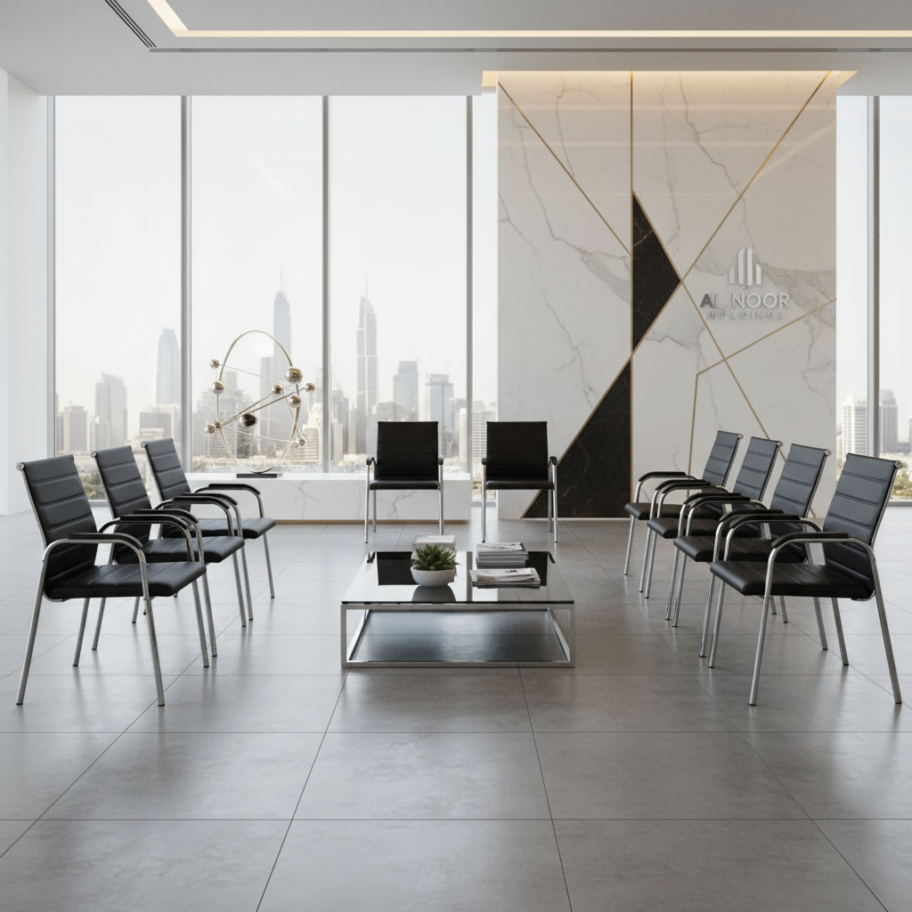 Visitor Chair Black IH 3030 V BLK | Premium Office Seating UAE