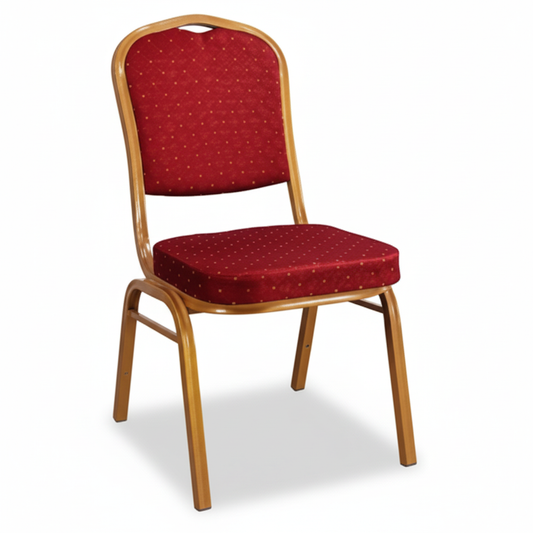 Hotel Chair IH 918T | Premium Hospitality Seating – INFINI HOMES UAE Red
