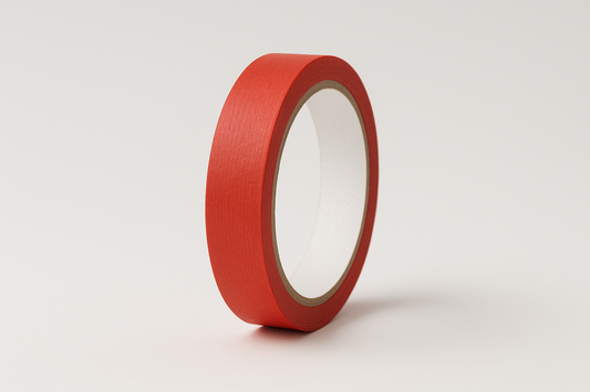 شريط إخفاء أحمر عالي الجودة - خليط ورق قماش ممتاز | Red Masking Tape UAE Premium Fabric Paper Blend Dubai Abu Dhabi Sharjah - INFINI HOMES