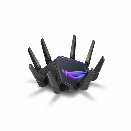 ASUS ROG Rapture GT-AXE16000 Quad-Band WiFi 6E Gaming Router UAE | 6GHz Band Dual 10G Ports 2.5G WAN | Dubai Abu Dhabi Sharjah Ajman Umm Al Quwain Ras Al Khaimah Fujairah