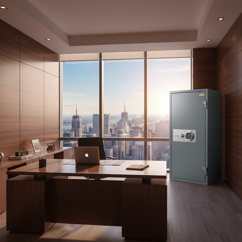 Valberg Garant 95 EL + KL Fire & Burglary Resistant Safe | Digital Lock | UAE