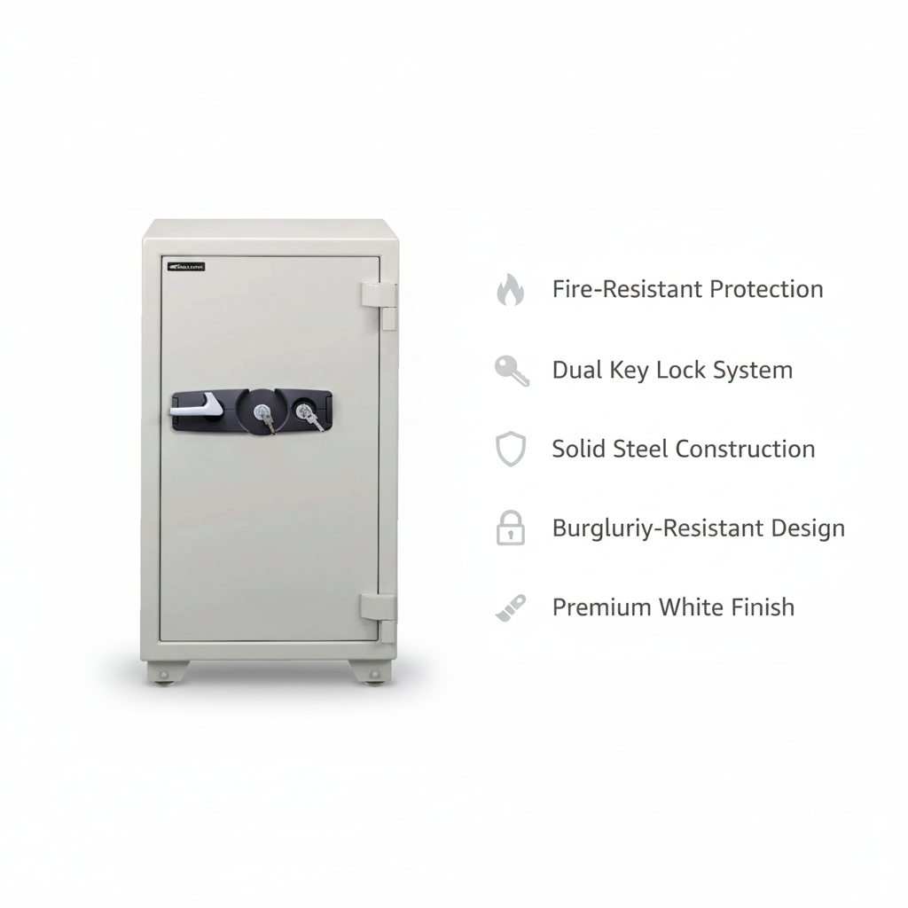 Eagle SS-100 Fire-Resistant Safe – Dual Key Lock System
