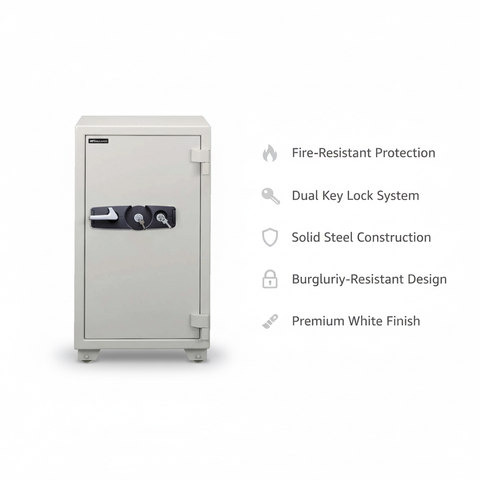 Eagle SS-100 Fire-Resistant Safe – Dual Key Lock System