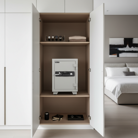 Eagle Safes Fire Resistant Safe ES-045 Digital + Key Lock | UAE Delivery Dubai Abu Dhabi Sharjah