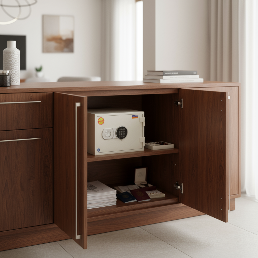 Fire Resistant Safe UAE | Valberg FRS-30 EL Digital Safe Dubai | Fireproof Home Safe