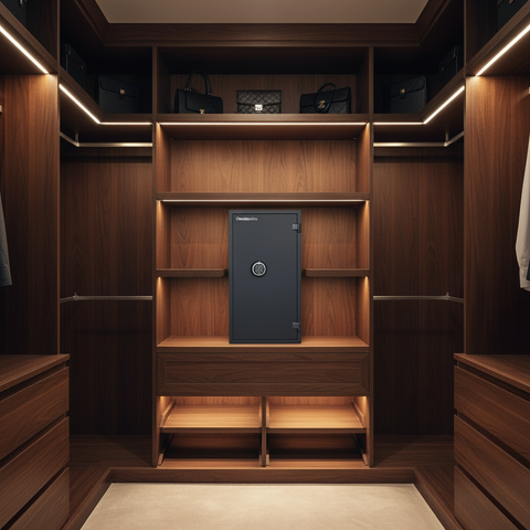 Chubbsafes HOME 70 Digital Safe – 71L Capacity, Fire & Burglary Protection, Anthracite