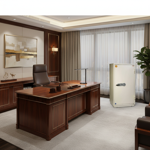 Valberg Fire Resistant Safe in Executive Office Setting – Premium Office Safe Dubai UAE | INFINI HOMES