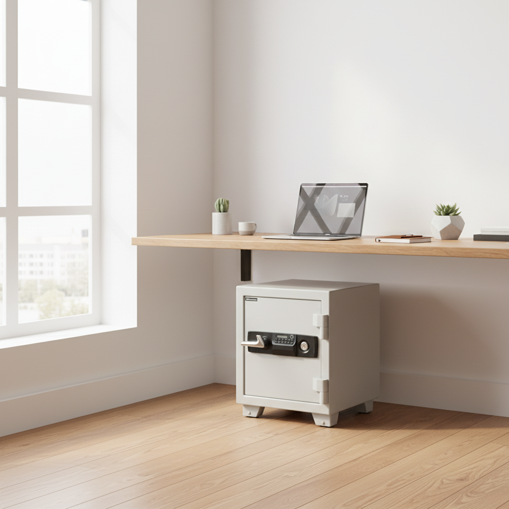 Eagle ES-035 Fire-Resistant Safe – Digital + Key Lock System