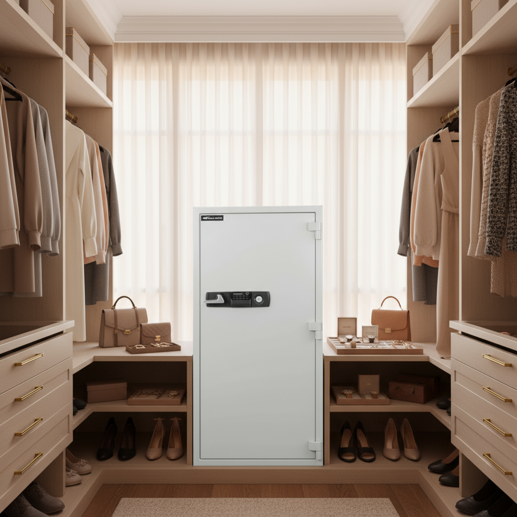 Eagle ES-350 Fire-Resistant Safe – Digital + Key Lock System