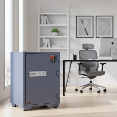 Premium Safe Box IH K330 - Heavy Duty Security Safe with Lockable Drawer | UAE Delivery