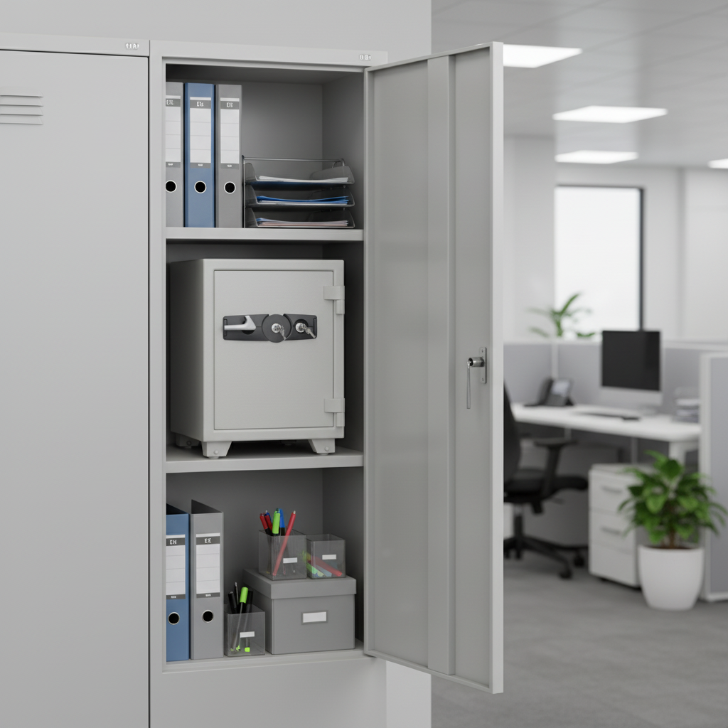 Eagle Safes Fire Resistant Safe SS-065K+K Dubai Abu Dhabi UAE - 2 Key Locks Security Safe